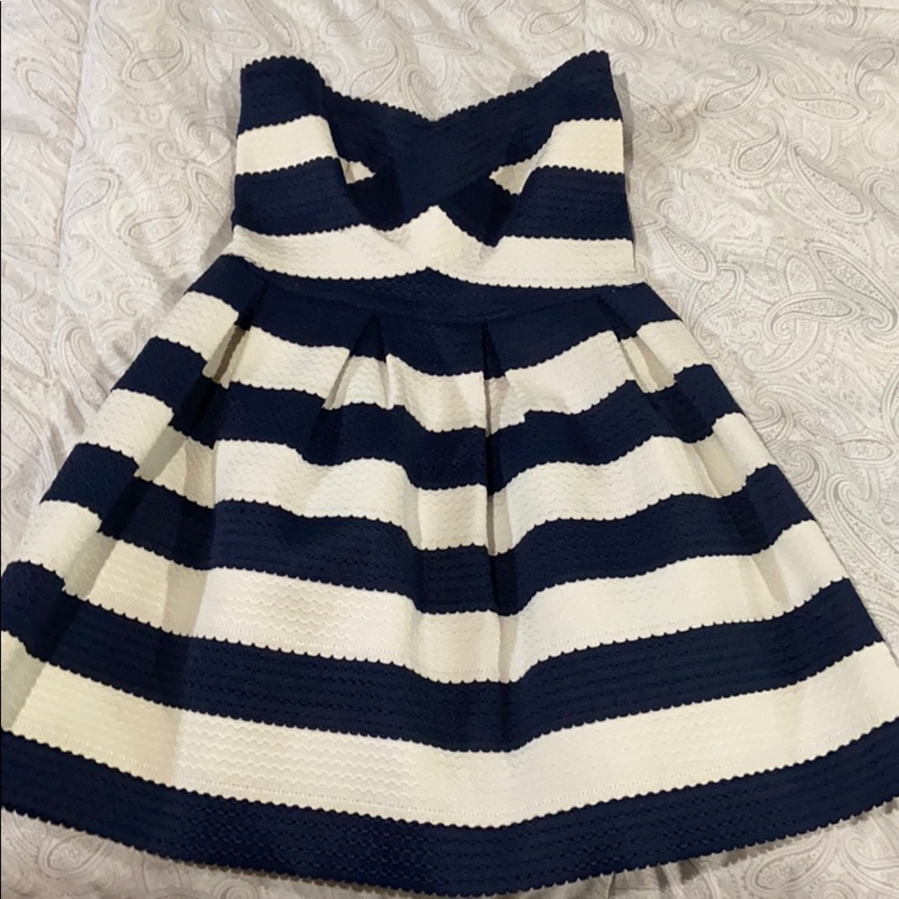 Strapless Mini Dress